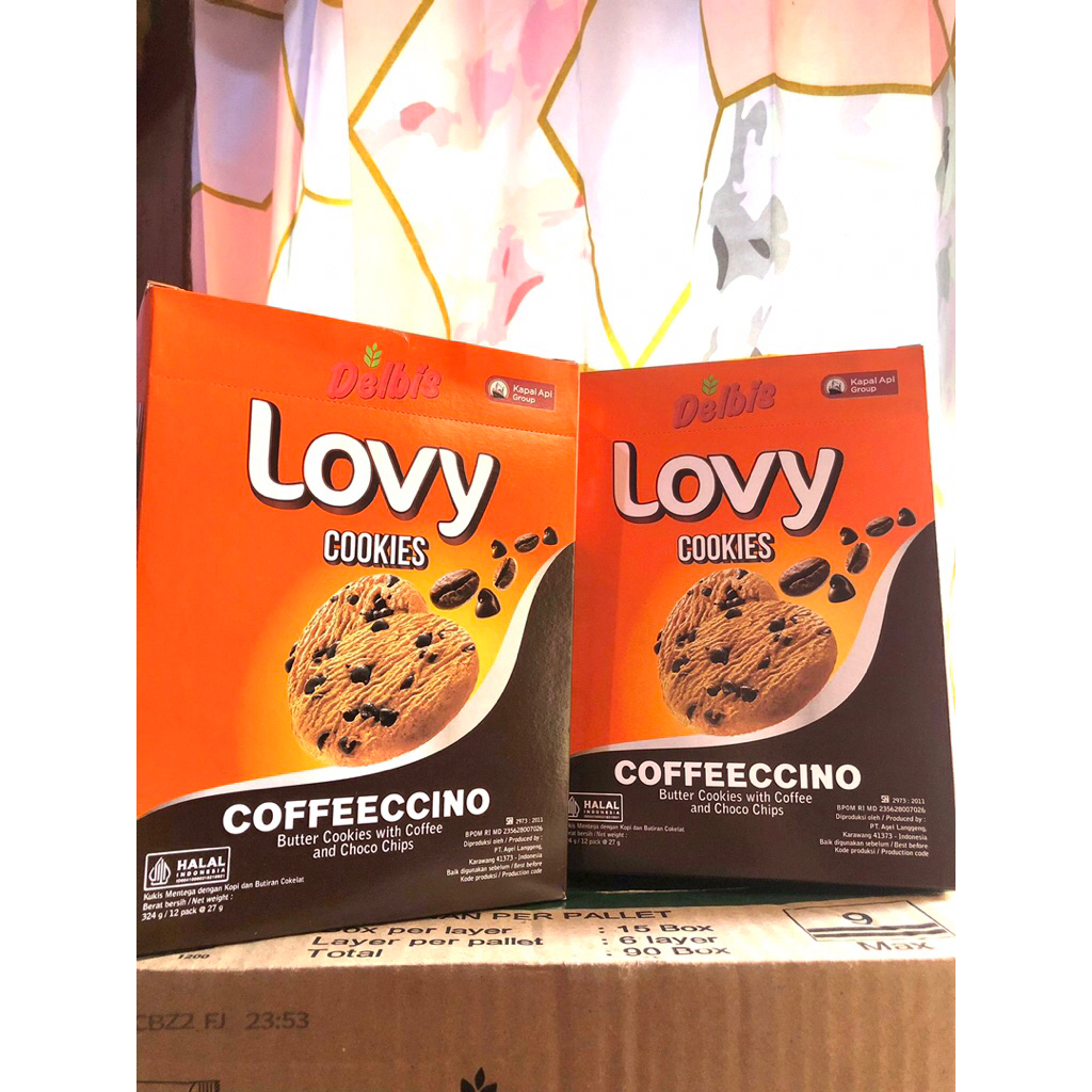 DELBIS LOVY COOKIES RASA COFFECINO