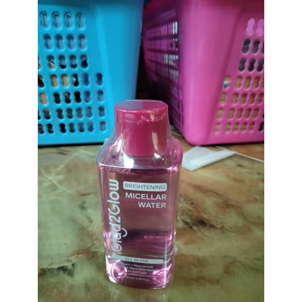 ❤️Skincare Mommy❤️ Glad2Glow G2G Micellar Water Brightening All In One