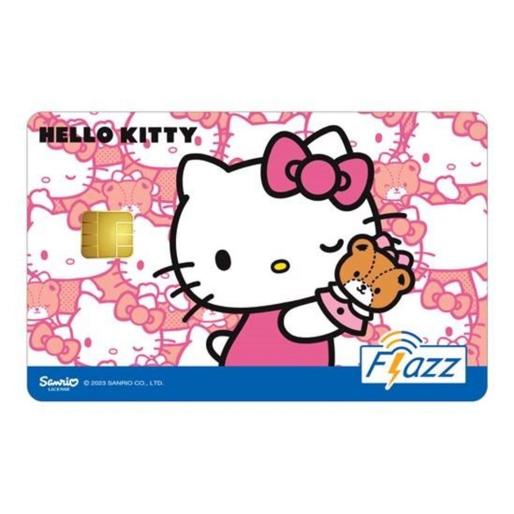 flazz gen 2 edisi hello Kitty pink original