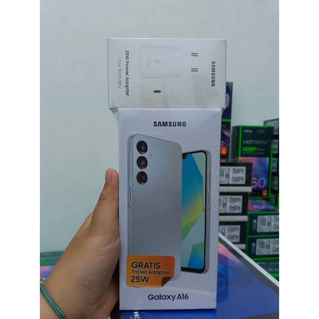 Samsung Galaxy A16 4G 8/128GB 8/256gb Garansi Resmi 12 bulan