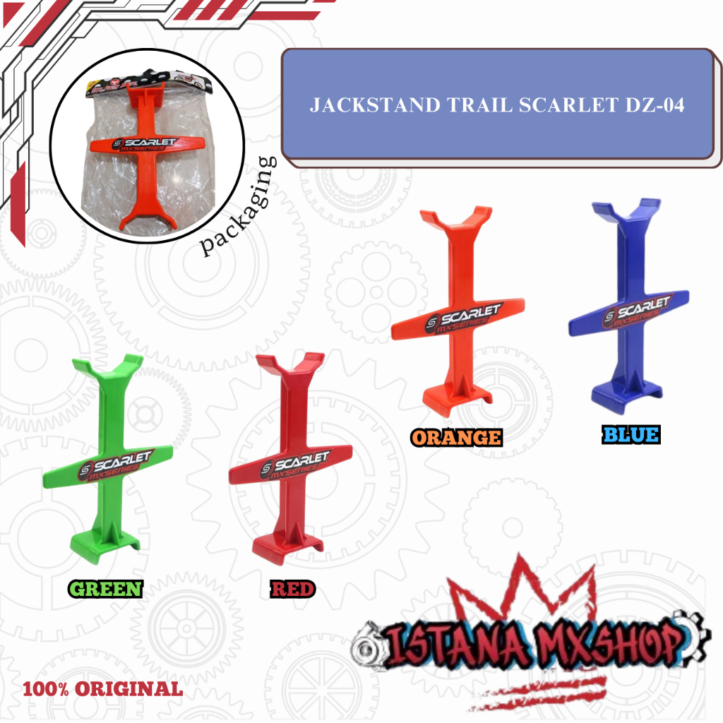 Jackstand Jeksten Trail Paddock Scarlet Dz-04 Supermoto Universal KLX CRF WR Trail