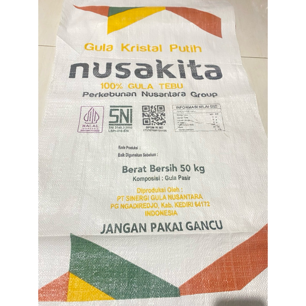 karung sak baru 50kg