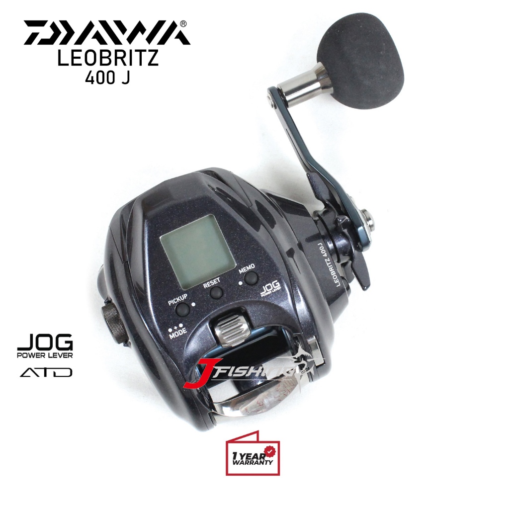 Reel OH DAIWA Leobritz 400 | J & JL | Semi elektrik | Resmi