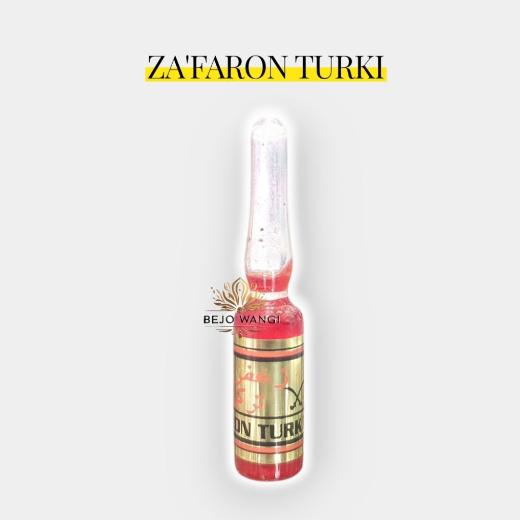 Minyak Za'faron Turki - Zakfaron - zafaron - japaron