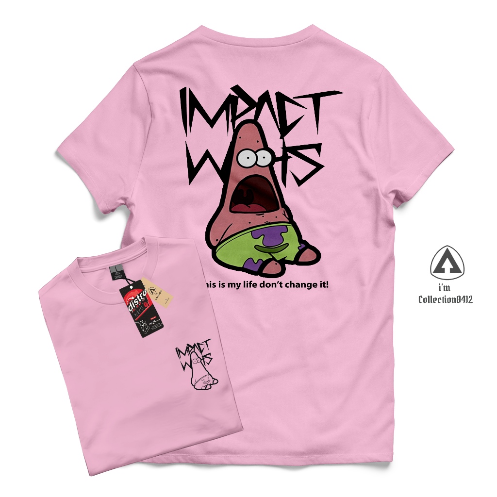 baju kaos pria simple / baju distro / KAOS DISTRO PRIA / NATIVE8 - Ink Patrick