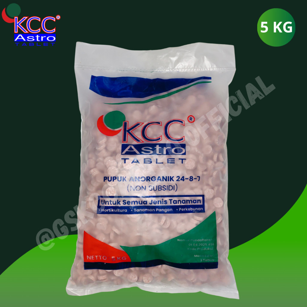 KCC Astro Tablet - Pupuk NPK Tablet SLOW-RELEASE 5 KG
