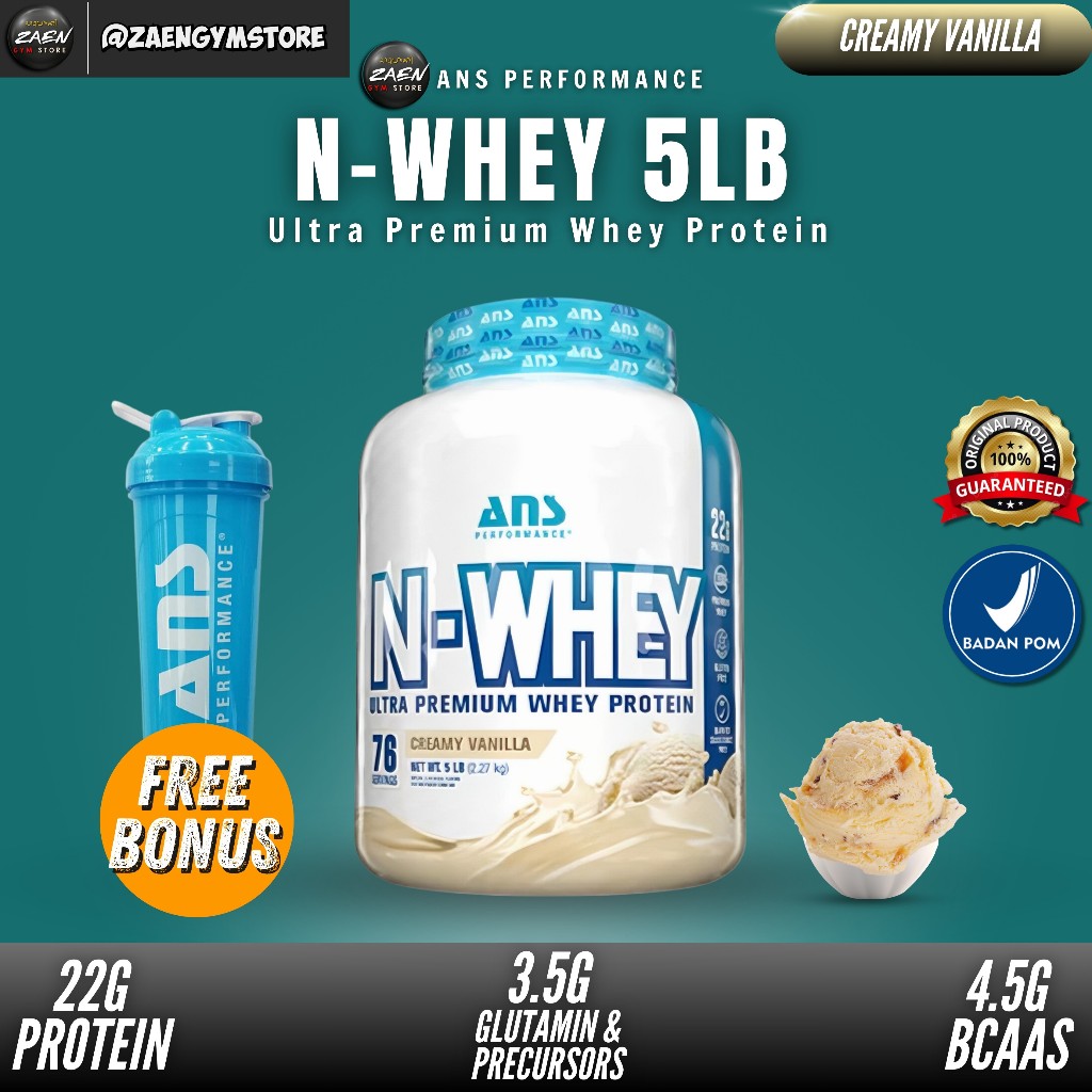 ANS Performance N Whey 5 Lbs BPOM ANS N-Whey