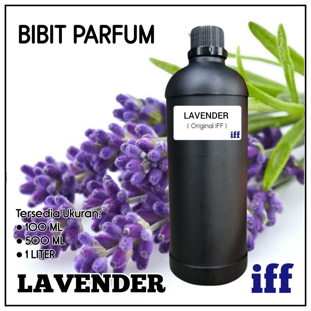 BIBIT PARFUM LAVENDER 1LITER ( ORIGINAL IFF ) / BIANG PARFUM LAVENDER IFF 1LITER ( FRAGRANCE OIL LAV