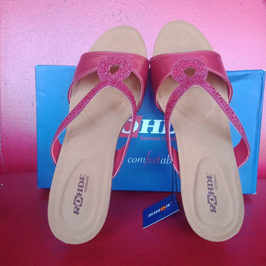 Sandal wedges Rohde original matahari sale size 40