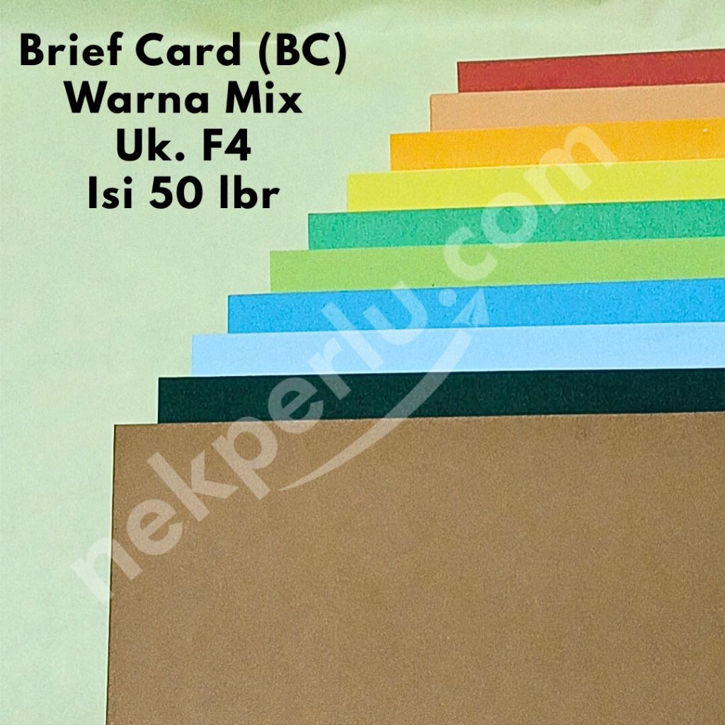 

Kertas BC Warna Mix Semua Warna All Colour Isi 50 Lembar Ukuran F4