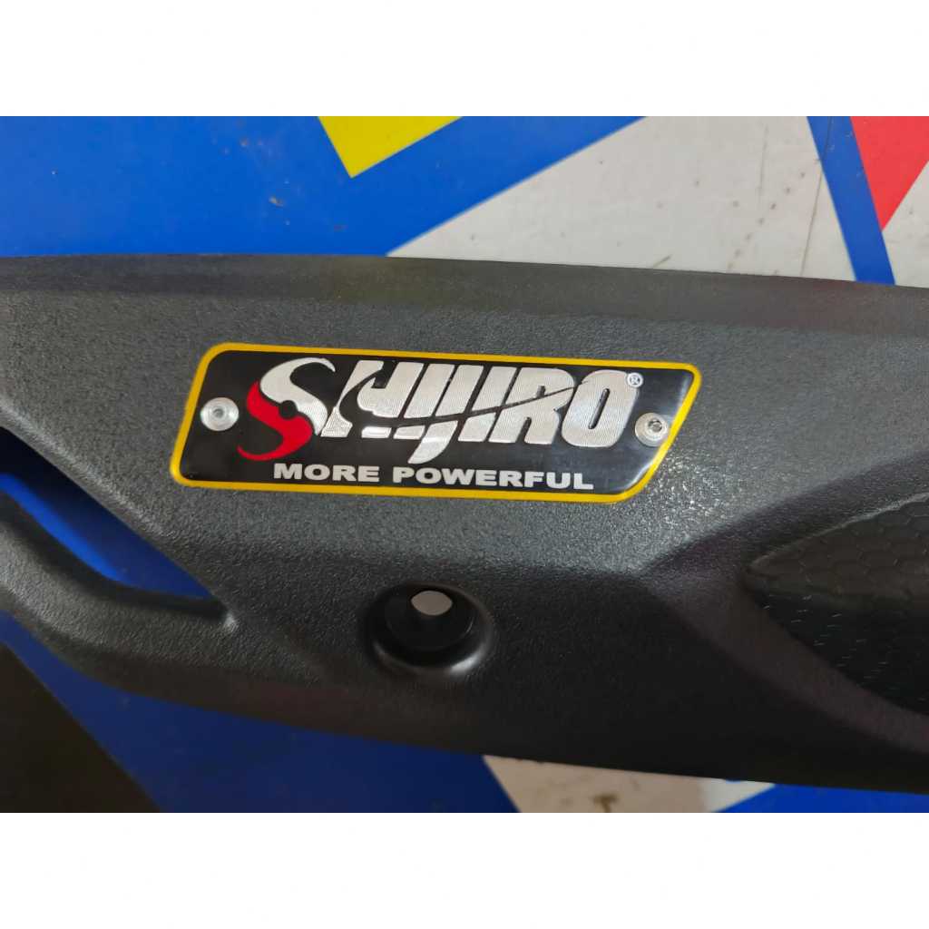 Cover tameng knalpot plastik shijiro Aerox lexy