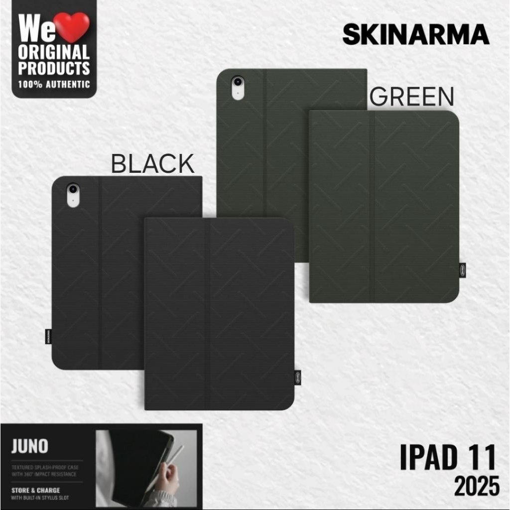 Casing Ipad Gen 11 2025 A16 - Skinarma JUNO Case - Original