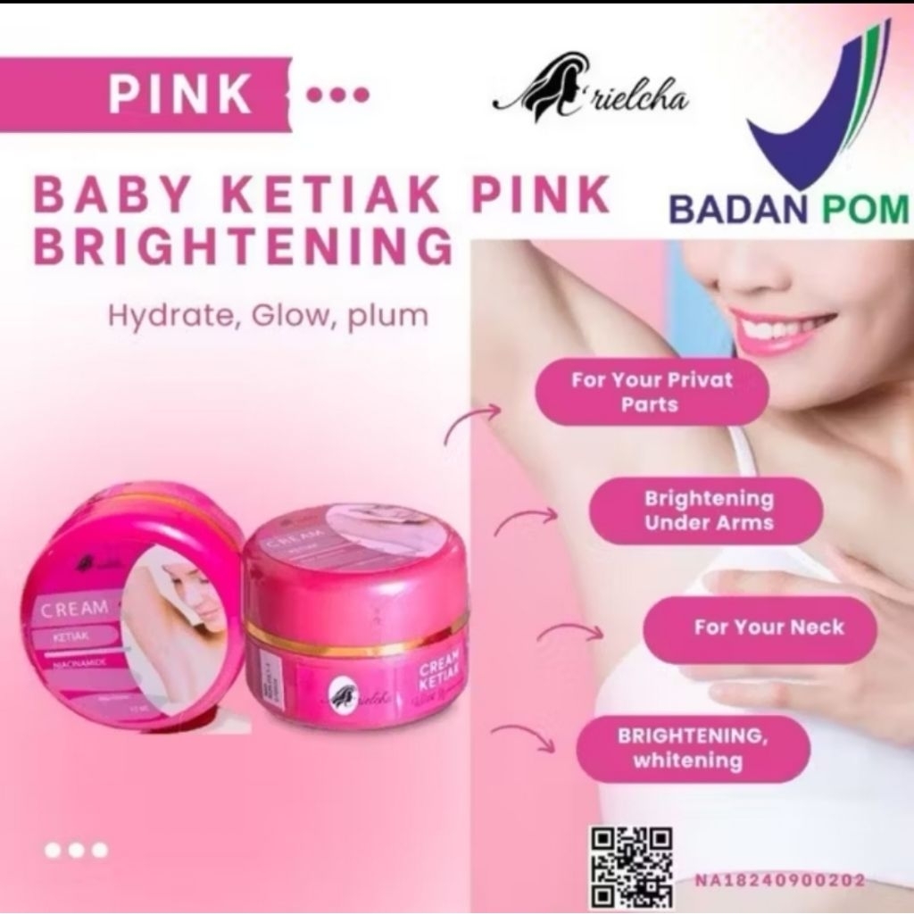 BERRYS BEAUTY BB2 [BPOM]/Baby Whitening/Cream Pemutih Ketiak & Area Lipatan/[BPOM]/Baby Whitening Cr