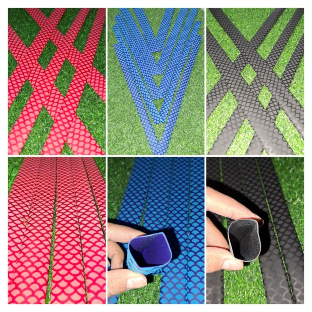 KARET BAKAR JORAN PANCING MOTIF PANJANG 1 METER .... MURAH