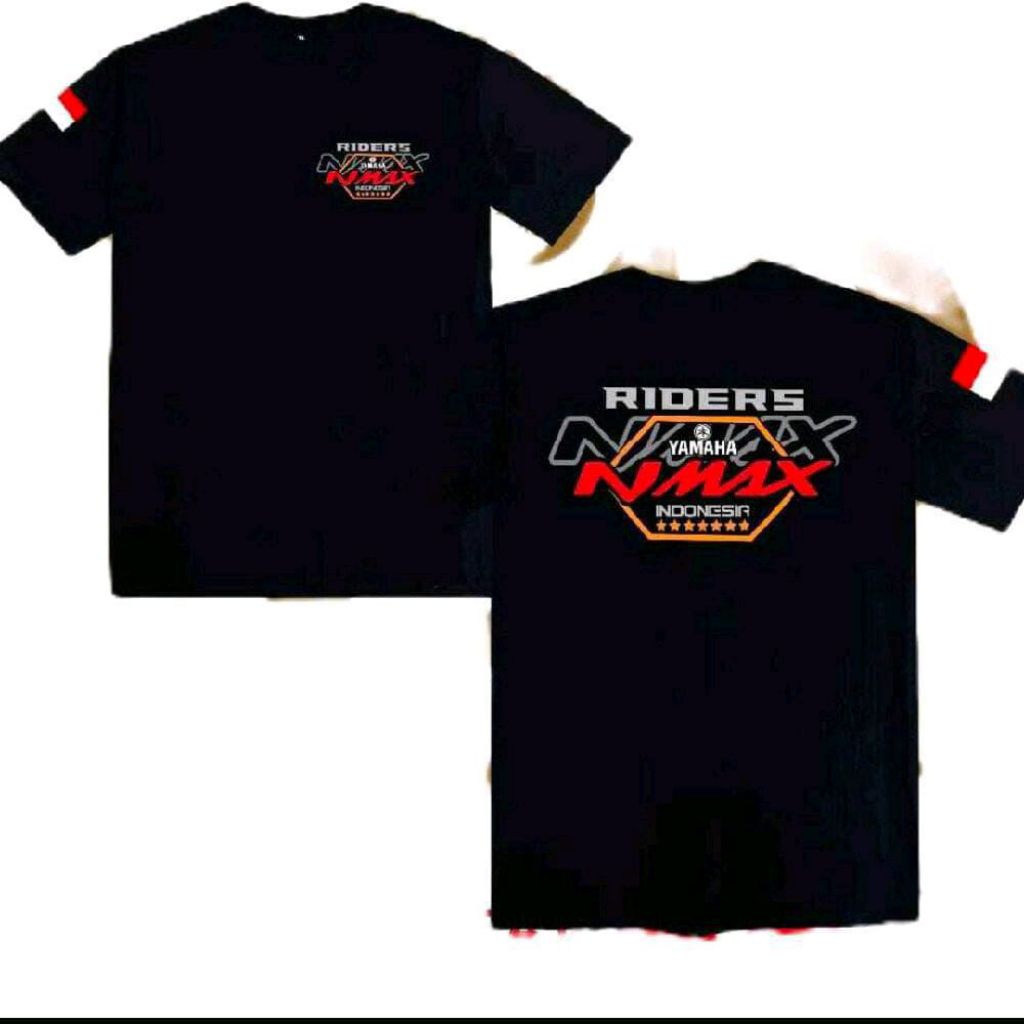 KAOS OTOMOTIF RIDERS YAMAHA NMAX INDONESIA COD // KAOS TSHIRT OTOMOTIF RIDERS YAMAHA NMAX INDONESIA 