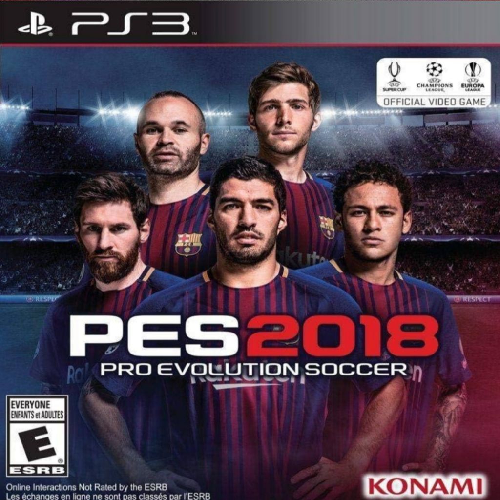 DVD Game PS3 Hen/CFW Pes 2018 Versi Original