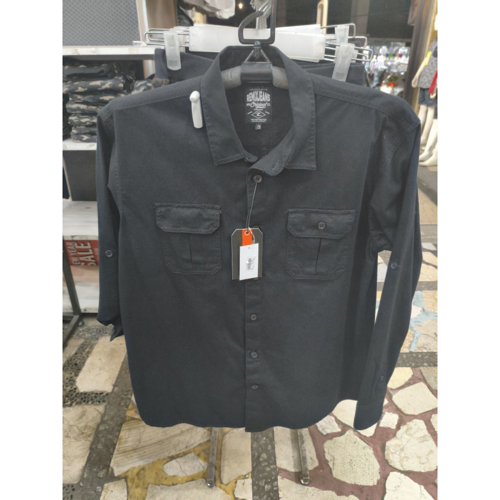 Kemeja adventure Remix jeans original/ kemeja lapangan/kemeja casual Remix jeans original