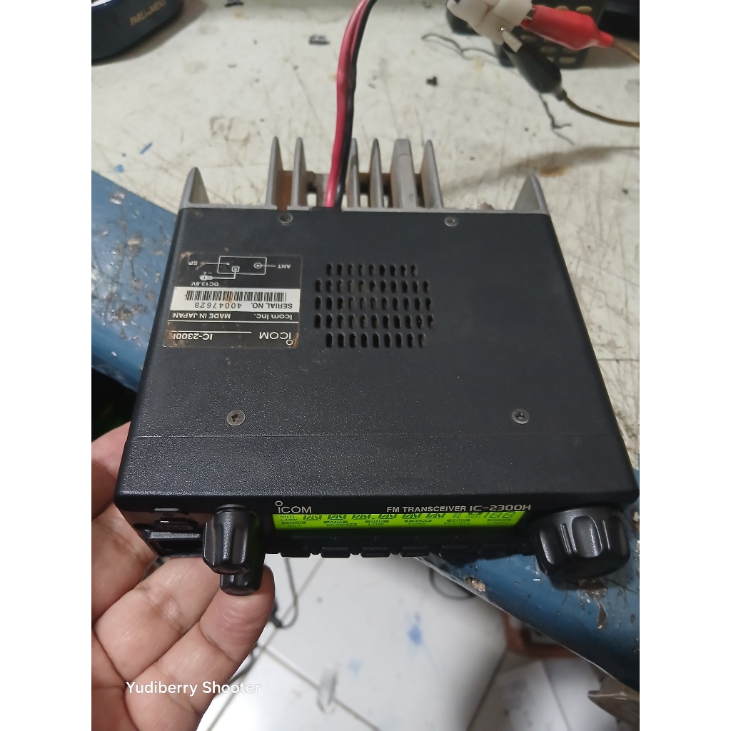 Radio Rig Icom IC2300H Original Rig Icom IC 2300 Made in Japan Asli Frekuensi  Vhf