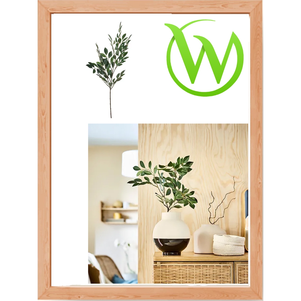 Bunga tiruan buatan palsu SMYCKA artificial plant flower foliage/green dedaunan/hijau, 67 cm