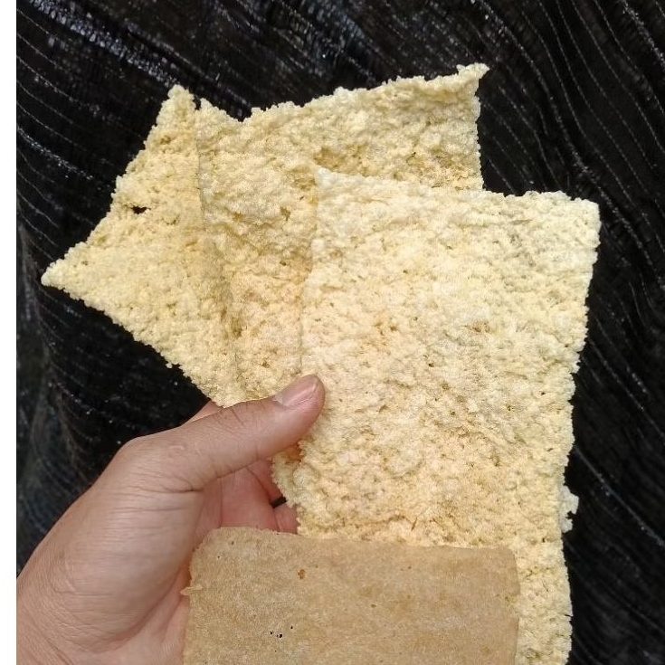 kerupuk puli gendar mentah rasa bawang gurih 1/2 & 1kg