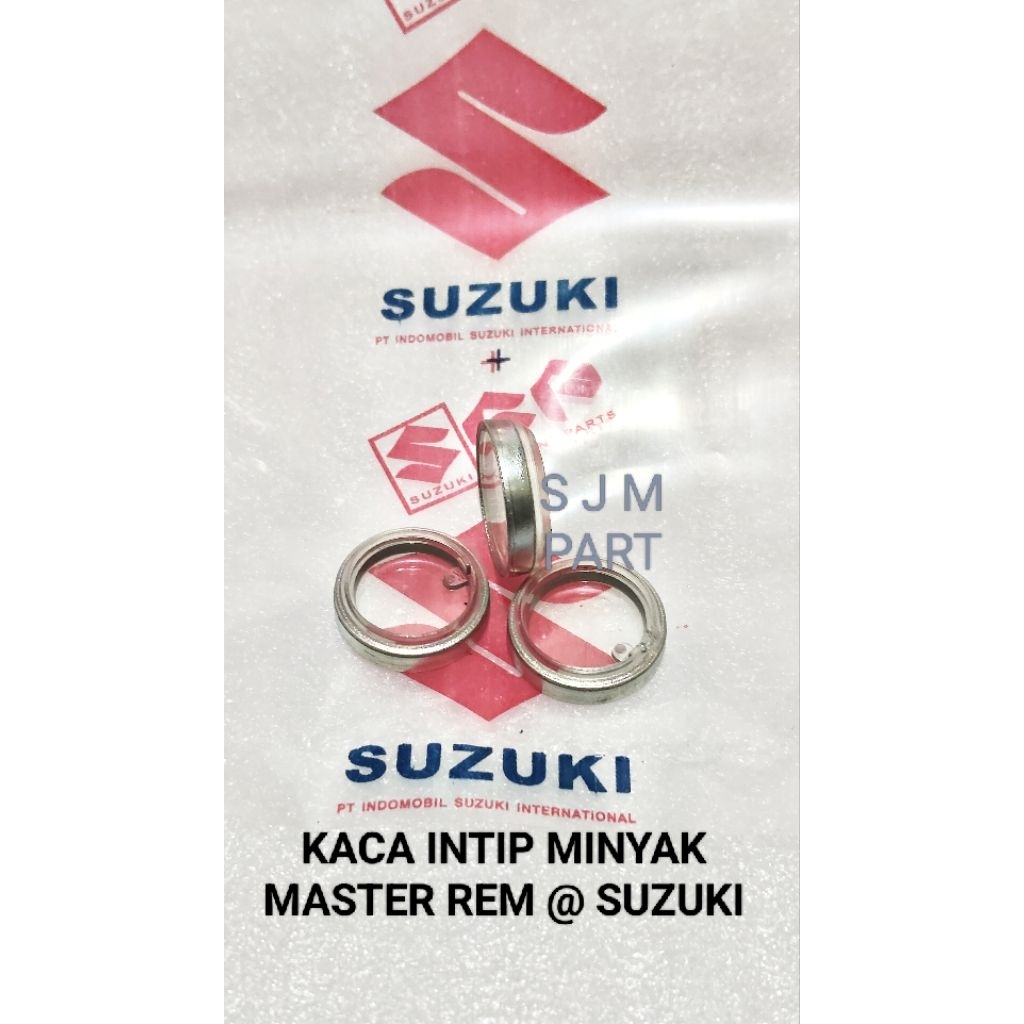 MIKA PLASTIK KACA INTIP MINYAK MASTER REM ATAS DEPAN SUZUKI NEX 1 NEX 2 LETS ADDRESS HAYATE SMASH SH