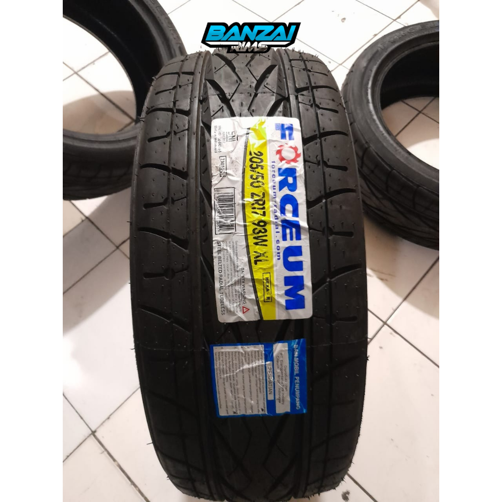 BAN MOBIL FORCEUM HEXA R 205 50 RING 17 BAN MOBIL FORCEUM