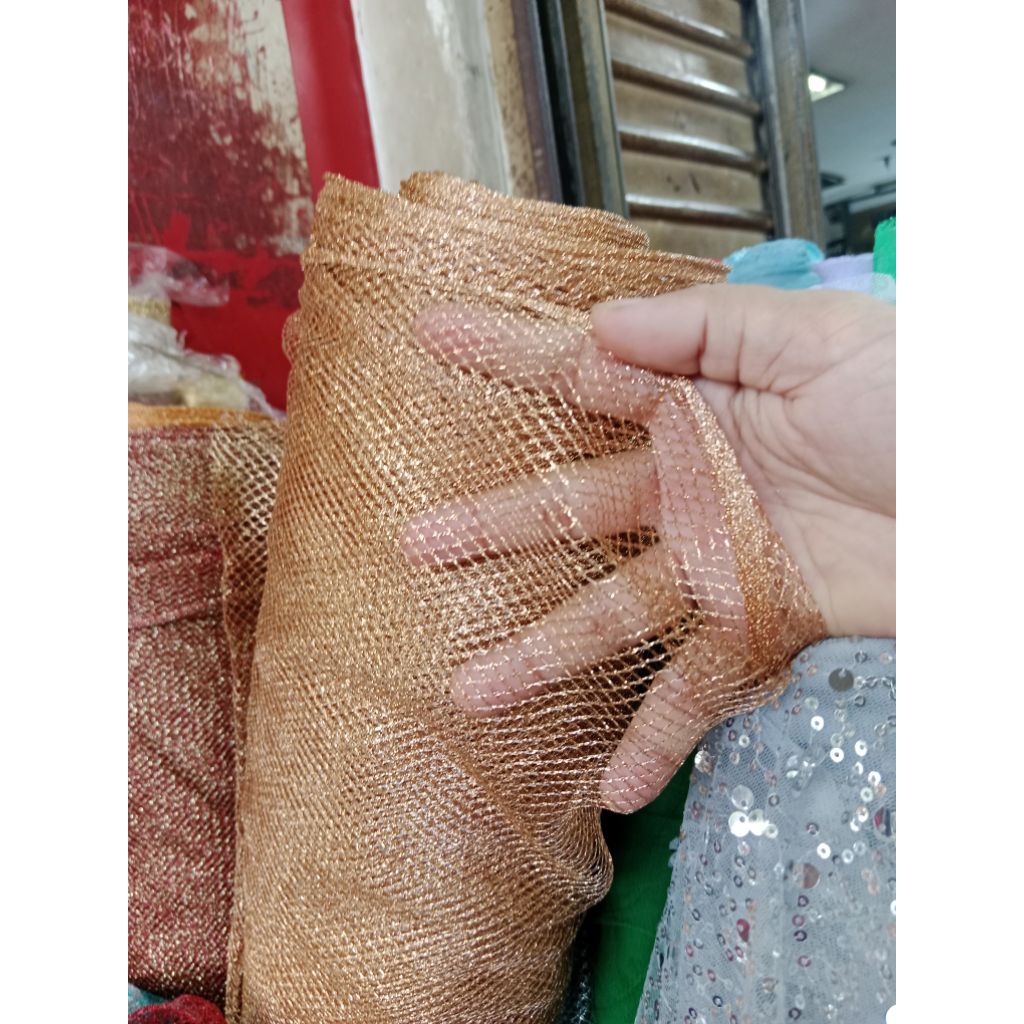 Kain Bahan Jala Metelaik Jala Tebal