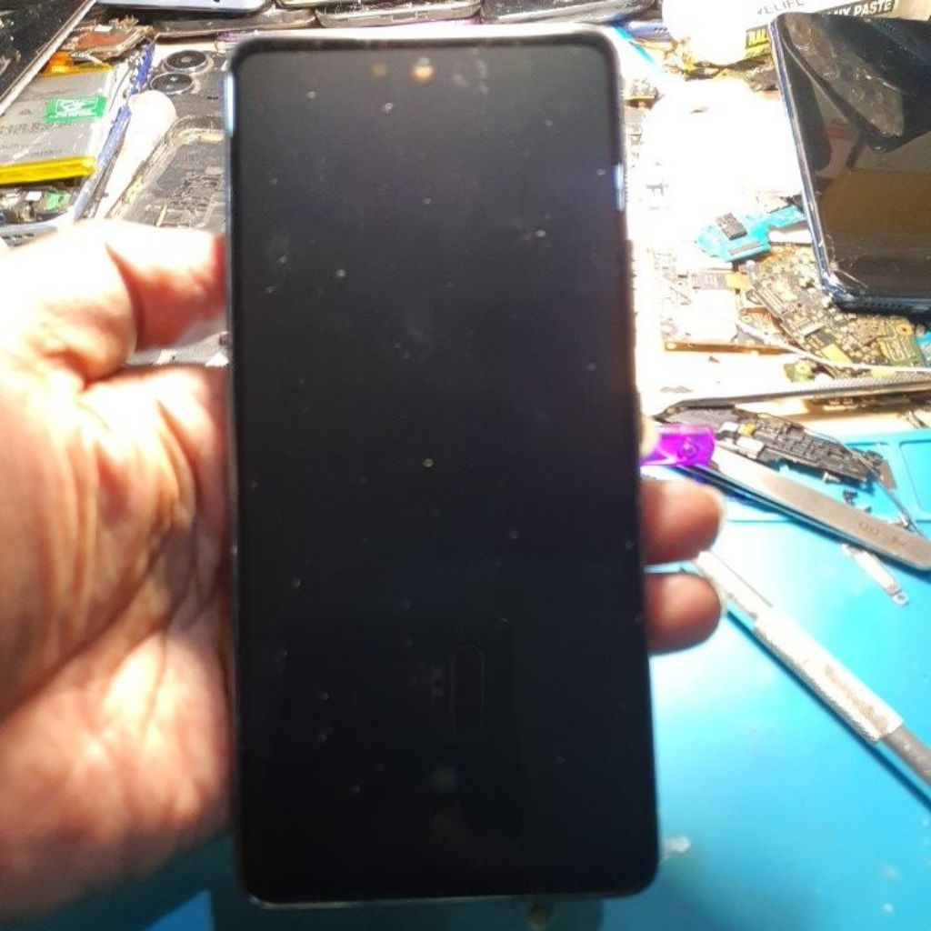LCD Samsung A53 original copotan