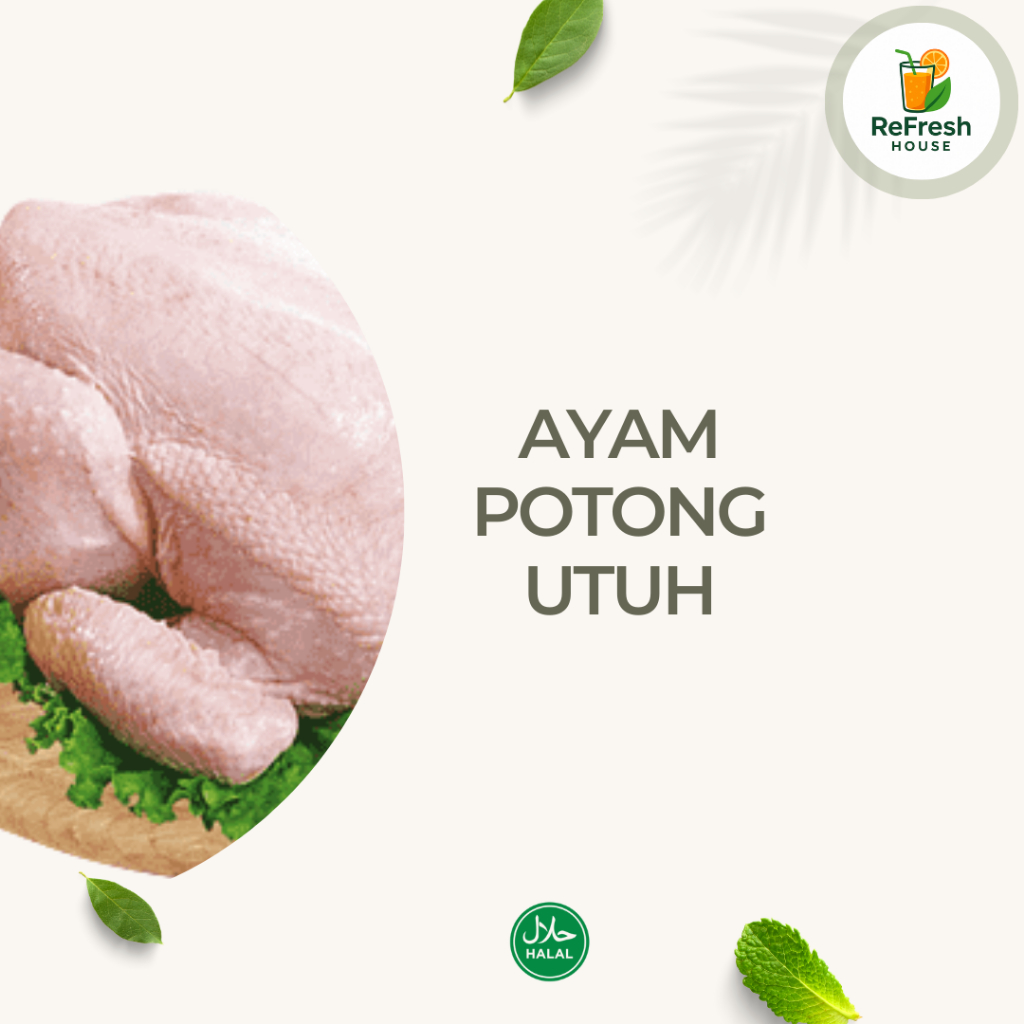 

Ayam Broiler Mentah Potong - Daging Ayam Mentah Segar