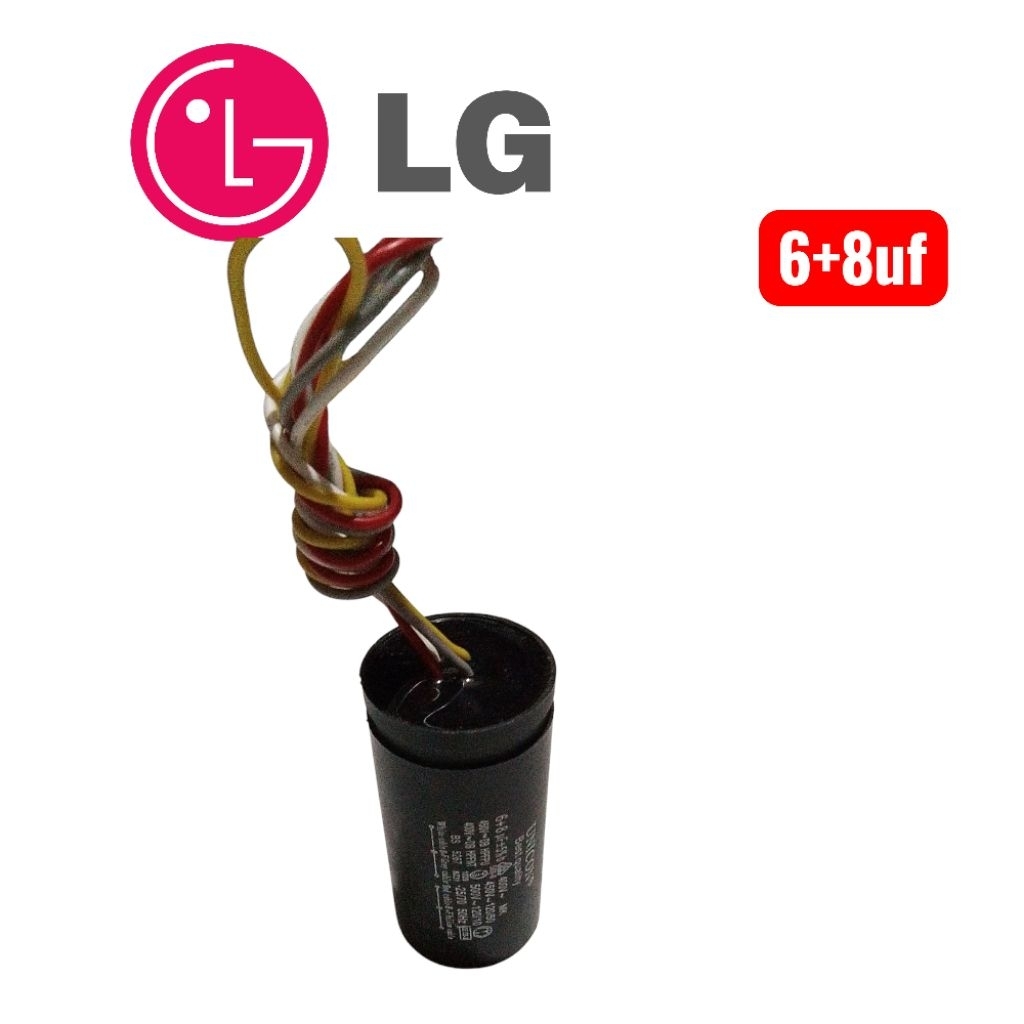 kapasitor capasitor mesin cuci 2 tabung LG 7-15 kg