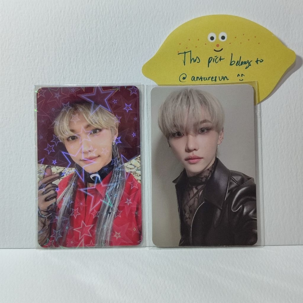 OFFICIAL Photocard FELIX Stray Kids | Noeasy| Oddinary | Felix Merah