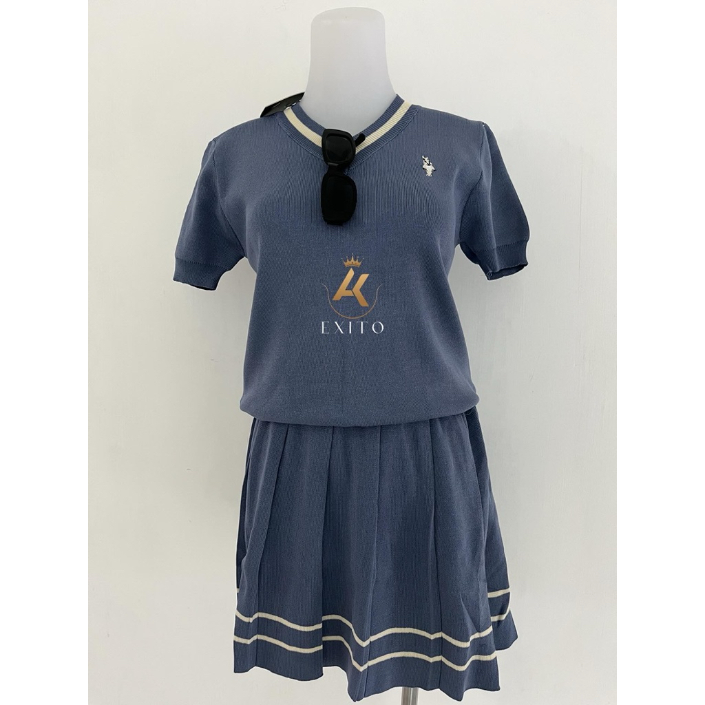 One set Sporty/Korean on set/baju olahraga/padel/sporty/baju wanita/one set wanita/one set rok/STELA