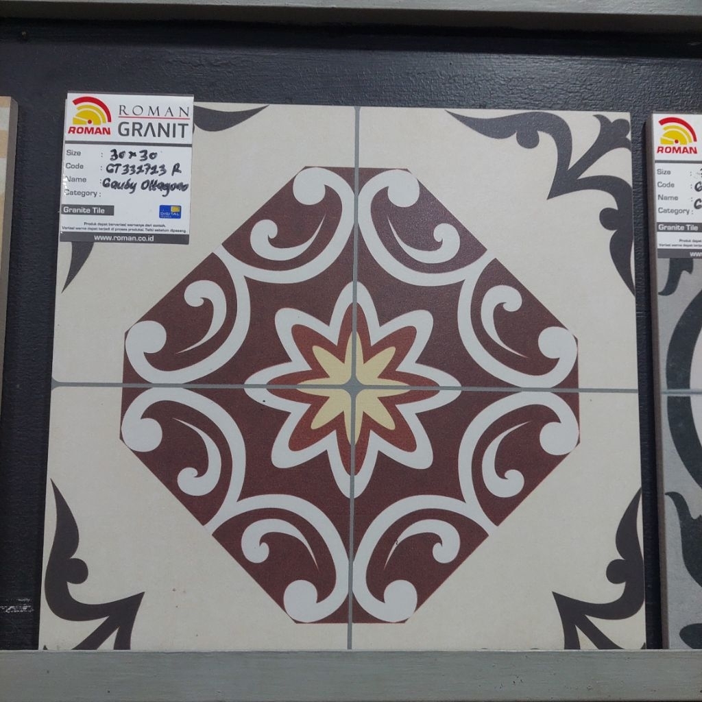 GRANIT MURAH 30X30 ROMAN GTA332723 DGAUDY OTTAGONO MATT
