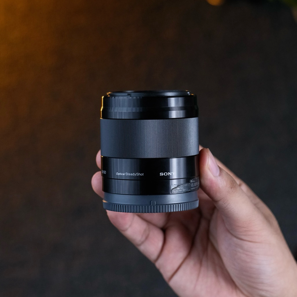 Lensa Sony E 50mm f1.8 OSS Bekas Second