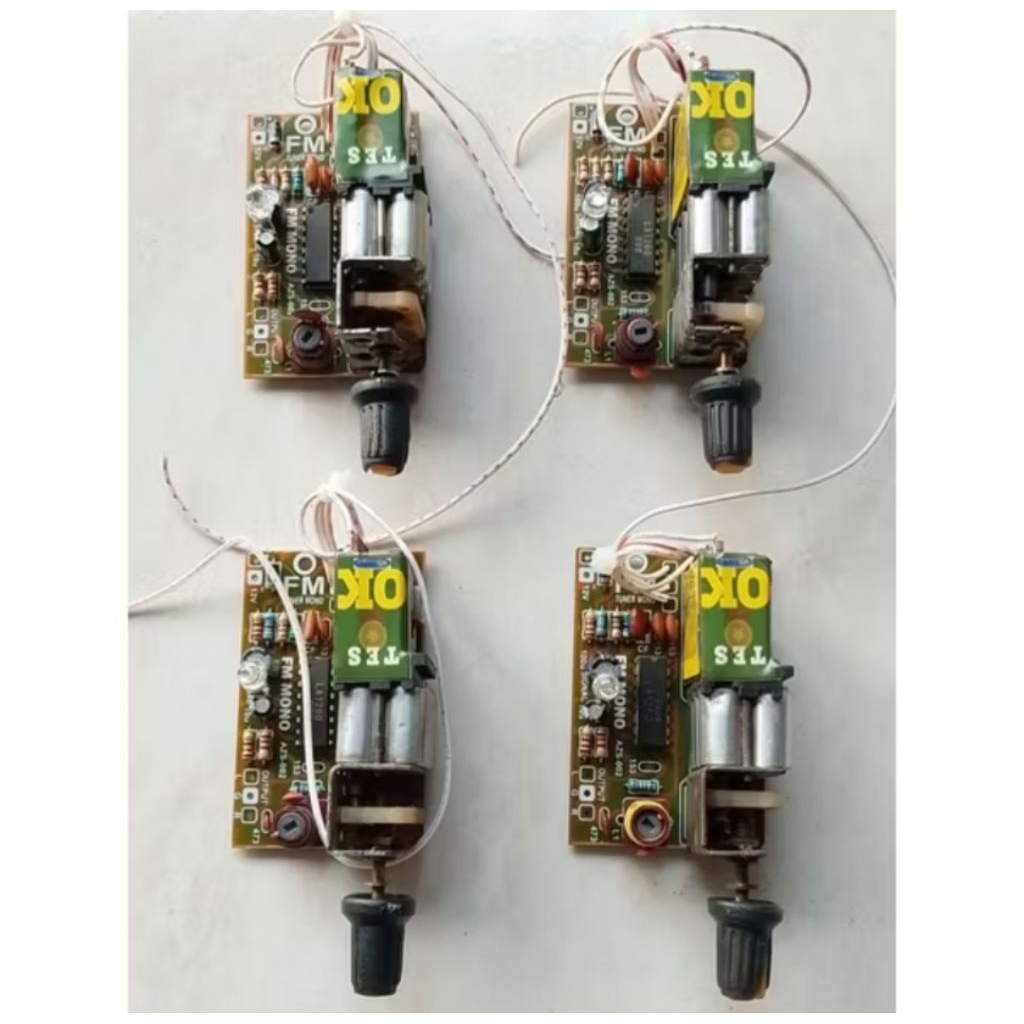 Radio tuner fm mono second normal dan kit baru