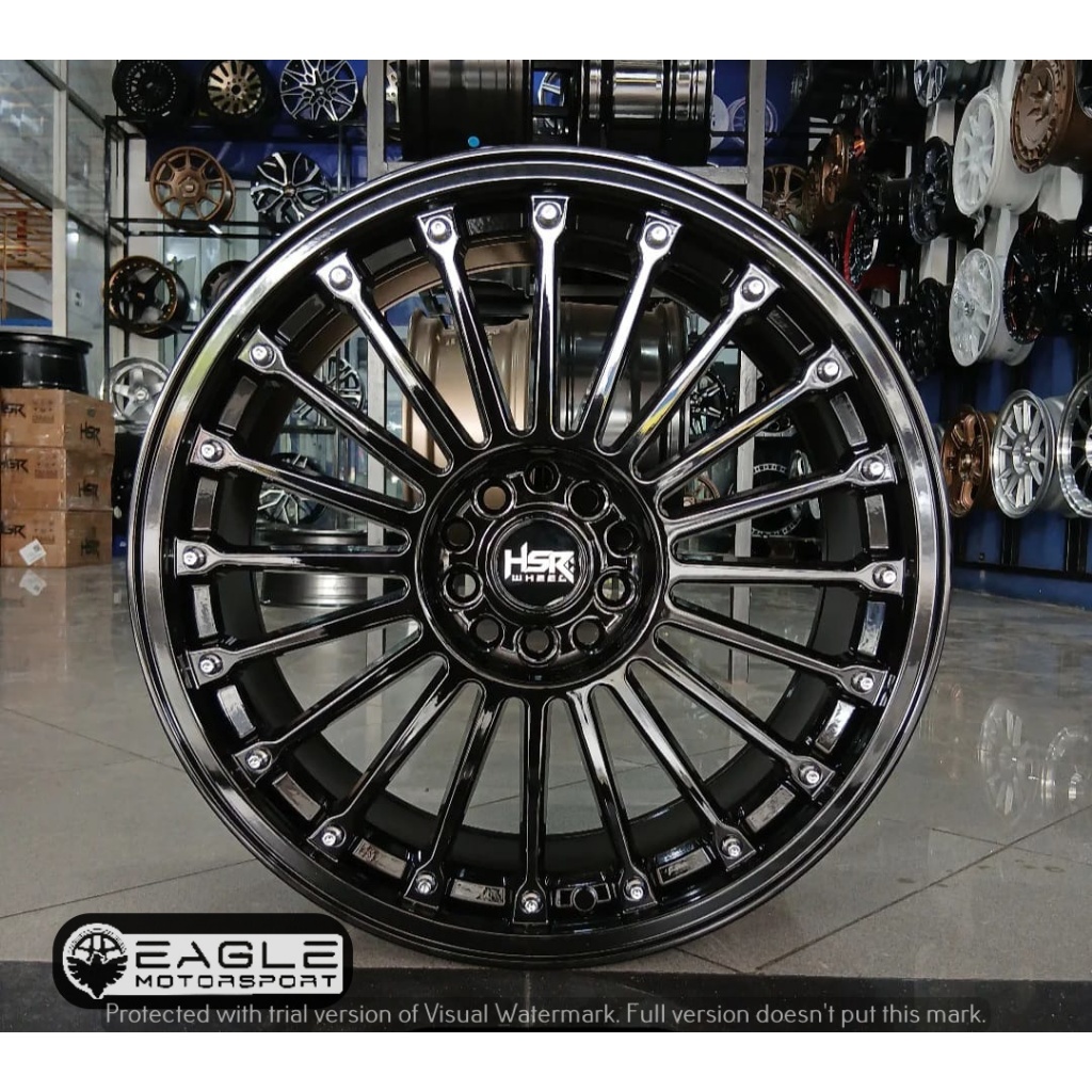 Velg Mobil HSR JJC Ring18 Untuk Innova Expander Rush Veloz Sienta Altis dll r18