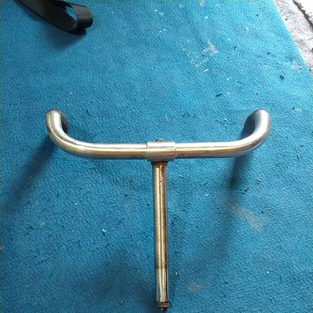 stang sepeda onthel tua gudel kecil