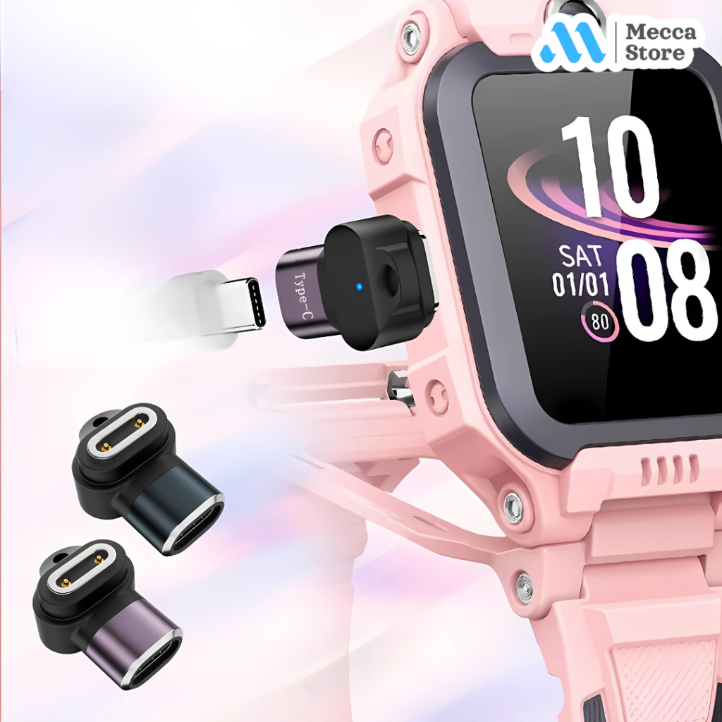 Charging Adapter USB Type C for Smartwatch Z6A/Z7S/Z7A/Z8A/Z9/Z10