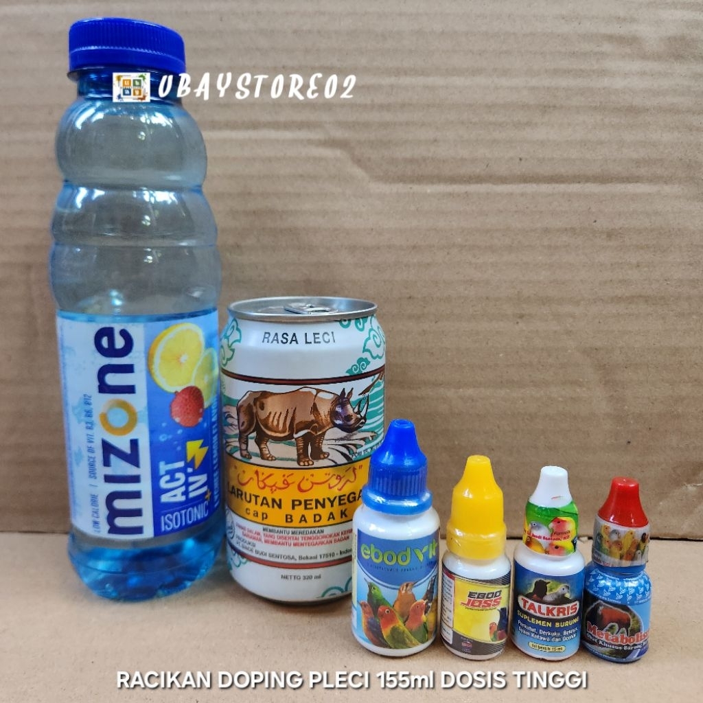 Doping Burung Pleci Dosis Tinggi Racikan 155ml