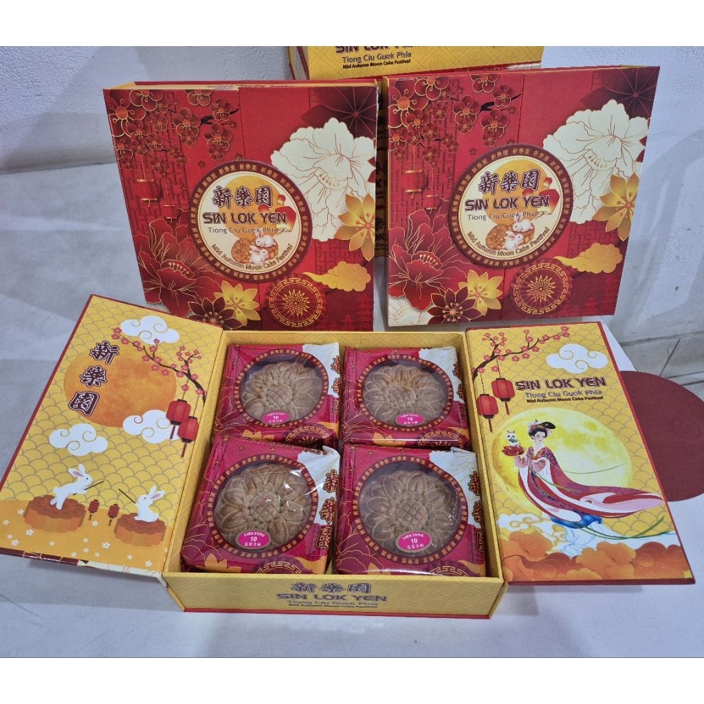 Mooncake / Kue Bulan SIN LOK YEN isi 4pcs