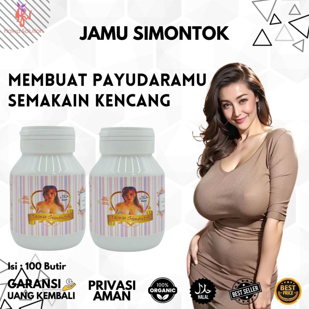 Jamu Montok Payudara Herbal Alami 100%