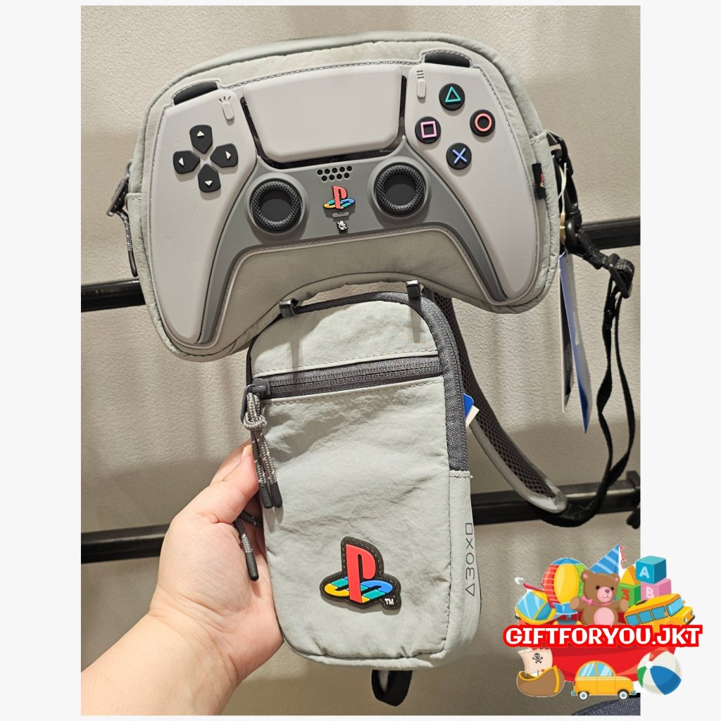 Tas Pinggang Zara Kids Playstation Anak Waist Bag Belt Kids Gift Original Tas Anak Cowok Laki Laki
