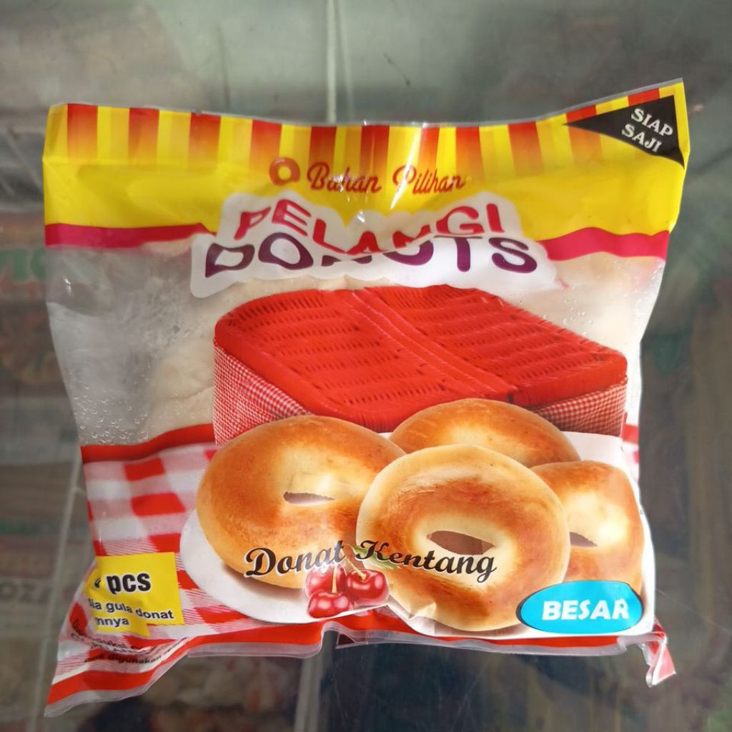 

Pelangi Donat Besar isi 10