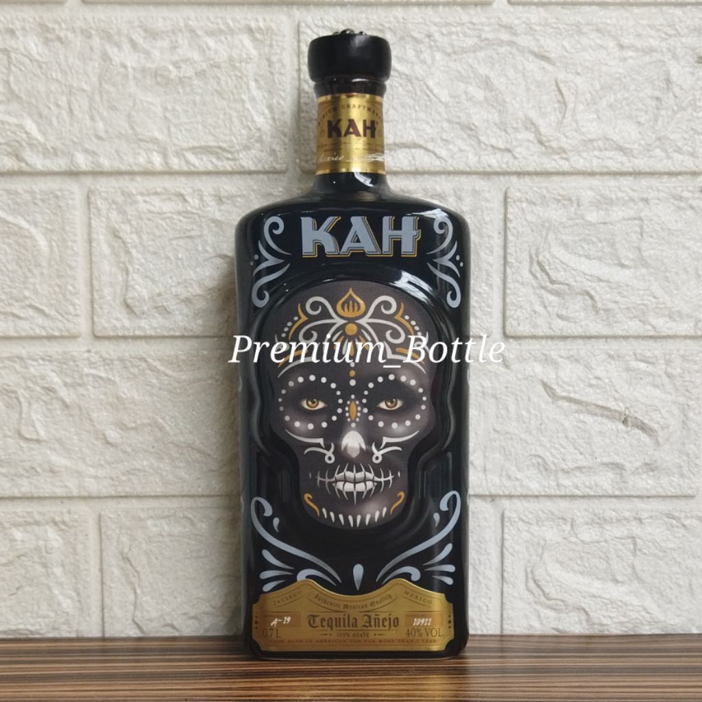 Botol Kosong KAH Tequila Anejo 700ml