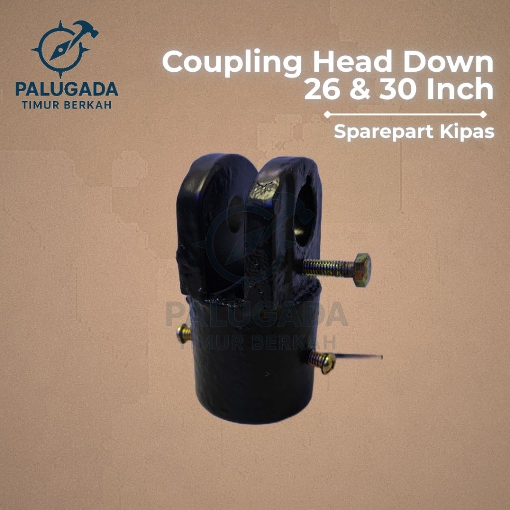 Sparepart Leher Bawah Kipas Kabut Misty Cool 26 & 30 Inch Coupling Head Down Holder