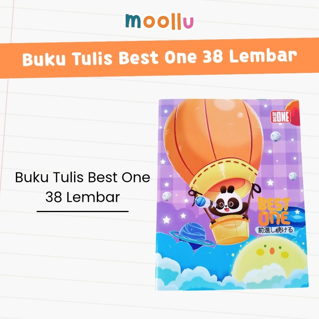 

Buku Tulis Best One 38 Lembar 1 Pak Buku Tullis Sekolah