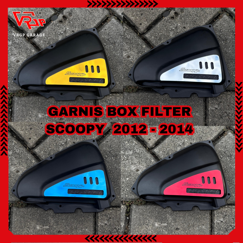 VRGP Garnis Box Filter Scoopy 2012 - 2014/ Garnish Box Filter Scoopy 2012 - 2014/ Aksesoris Scoopy