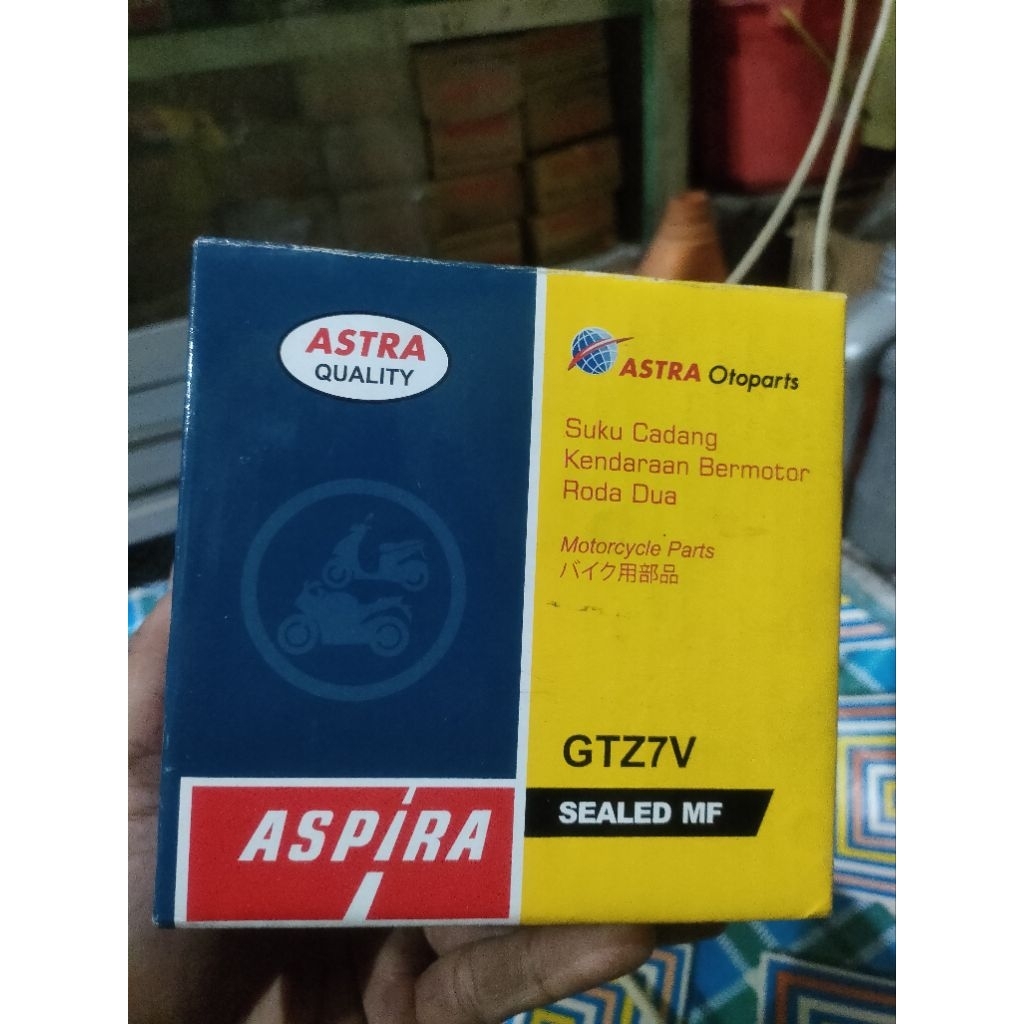 aki kering aspira gtz7v