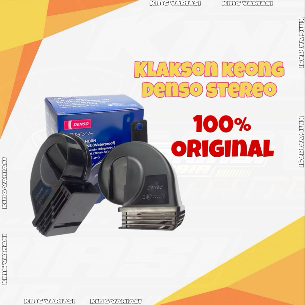 Klakson Keong STEREO DENSO AKVEN BULLFORD 12V