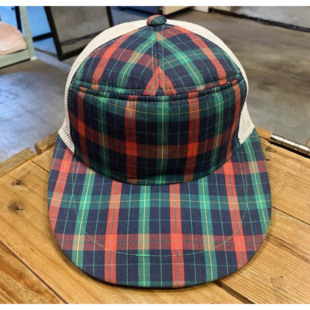 Topi Trucker Vintage Motif Kemeja Rare Second branded Original